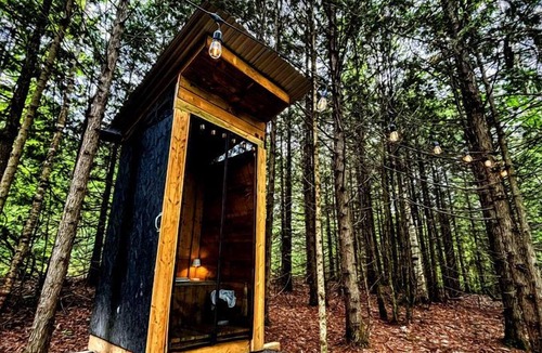 Bancroft RV Rental | Cozy Container for a Unique Glamping Experience in the Forest in Bancroft, Ontario