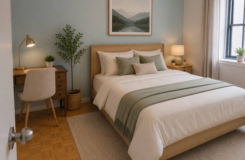 Latin Quarter Condo | Downtown 2BR Executive Suite /Sleeps 6/Steps to Berri-UQAM Metro,UQAM,CHUM.