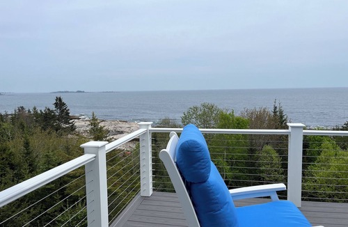 Ocean Point House | Gorgeous home with spectacular ocean views near Boothbay Harbor
