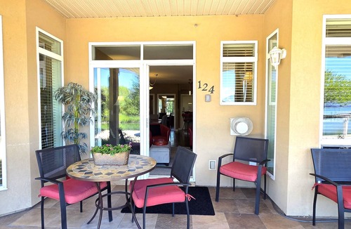 North End Condo | Ground Floor Walk out suite with Lake and Lagoon Views-DB124