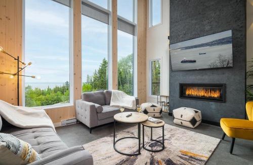 Saint-Joseph-de-la-Rive Ski Chalet | Käbane Horizon Boréal - Le Belvédère