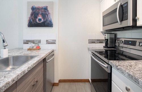 Upper Village Apartment | ❄︎Khyber Retreat❄︎Bright Ski in/out 1 BR - 3 Hot Tubs & Pool | The Aspens