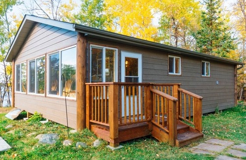 Sioux Narrows Nestor Falls Cottage | Lake View at White Pine Retreat - Fantastic Sunsets over the water