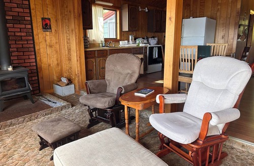 Stockholm Cabin | Lakeside Cabin Paradise: Trail Access for Hunting Fishing,Snowmobiling & ATV's