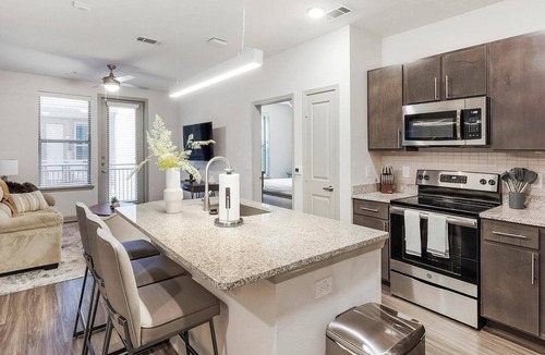 North Arlington Apartment | Landing | Stunning 2BD, Yoga Studio, Gym