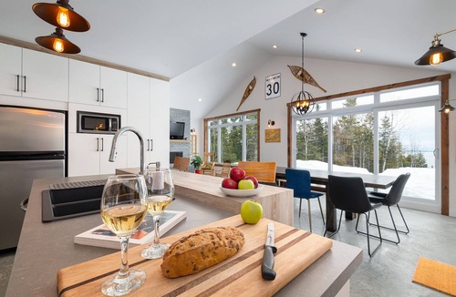 Saint Irenee House | Located in a very wooded area