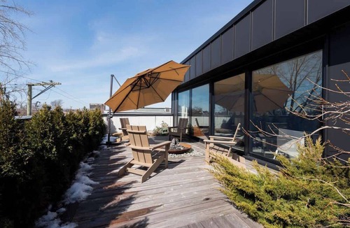 La Petite-Patrie Apartment | Luxury 3+ BR Penthouse Near Jean-Talon Market