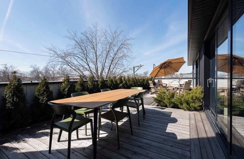 La Petite-Patrie Apartment | Luxury 3+ BR Penthouse Near Jean-Talon Market