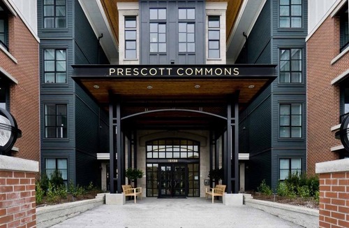 Surrey Condo | Luxury condo living, top floor furnished 1 bd 1 bath with outdoor pool
