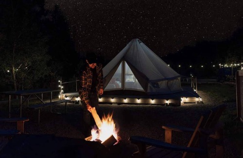 Miller Lake House | Mariner Glamping Nordic Spa Access Near Tobermory