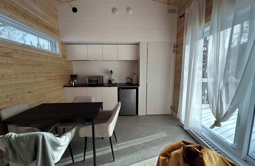Notre-Dame-Auxiliatrice-de-Buckland Ski Chalet | Micro-Cabin in the Mountains | Solstice 2