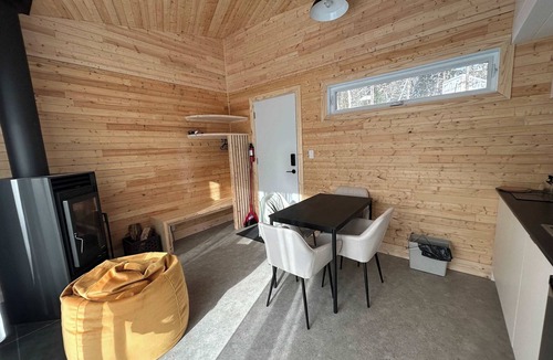 Notre-Dame-Auxiliatrice-de-Buckland Ski Chalet | Micro-Cabin in the Mountains | Solstice 2