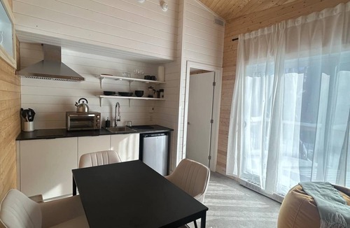 Notre-Dame-Auxiliatrice-de-Buckland Ski Chalet | Micro-Cabin in the Mountains | Solstice 2