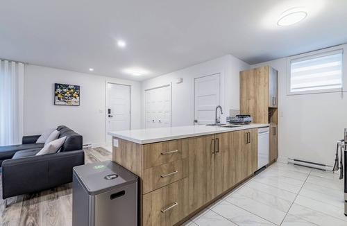 Lafleche Apartment | Modern 2BR Basement Suite Near Montreal, Free Parking & WiFi