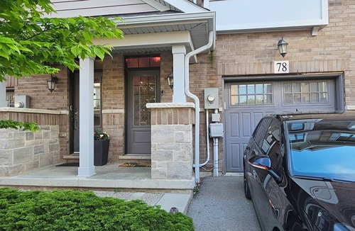 Grimsby House | Modern Bedroom with Private Bathroom in Niagara Region
