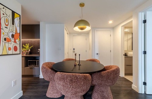 Quartier des Spectacles Apartment | Modern City Retreat | Balcony + Resort Amenities