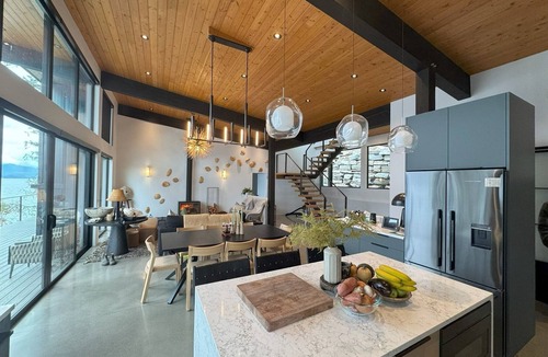 Riondel House | Modern Japanese-Inspired Lakefront Retreat