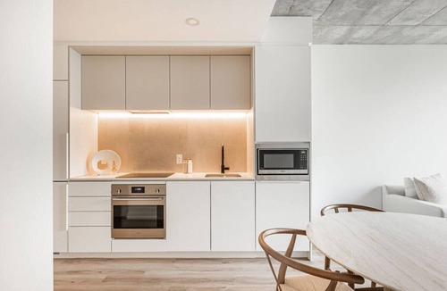 Downtown Montreal Apartment | Modern Urban Retreat with Skyline Panorama