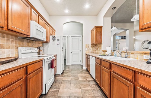 Meridian House | NEW! Modern Meridian vacation home - Foosball, Air Hockey, Steps from POOL