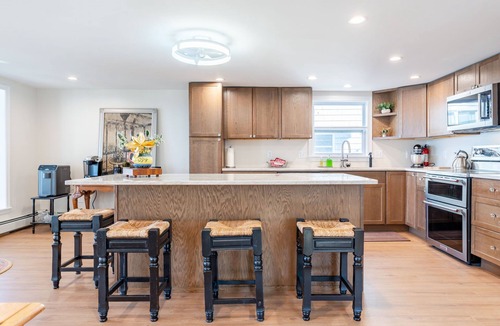 Raymond House | Newly renovated 3 BR beachfront w/panoramic view of Sebago Lake, Raymond, ME