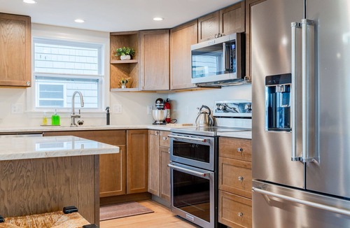 Raymond House | Newly renovated 3 BR beachfront w/panoramic view of Sebago Lake, Raymond, ME