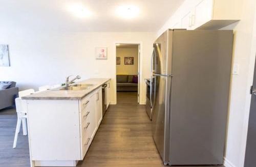 Saint John House | Newly Renovated Modern Condo Near Hospital, UNB Patio & Parking Coffee