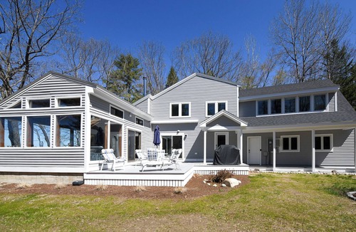 Harrison House | * NEWLY RENOVATED * Modern 4-bedroom home on Long Lake with sunset views!