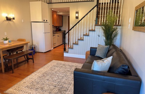 Mont-Tremblant Village Condo | Nordic Charley - A/C - Mezzanine on 2nd floor - Mountain & lake view