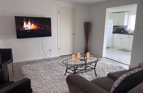 Colwood Apartment | Ocean Lagoon Views - Steps to Water & Pet Friendly