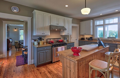 Chamberlain House | Ocean Views from Stunning 3 BR/3 BA Property, XL Porch, Open Plan Kitchen