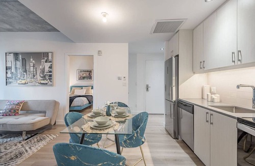 Cite Multimedia Condo | Old Port | Stunning View | Stylish 2BR Retreat