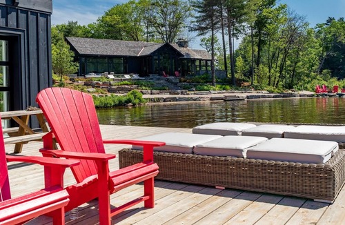 Muskoka Lakes Villa | Palatial and private 6 Bed | 5 Bath Lake Rosseau! Sunsets! BRAND NEW!