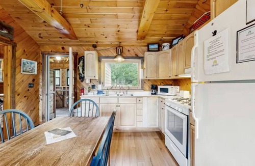 Greenville Cabin | Peaceful Waterfront Retreat with Deck, Kayaks & Fire Pit in Greenville, Maine