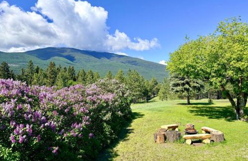 East Kootenay House | Petal & Pine Shores 20 acres on lake with hot tub