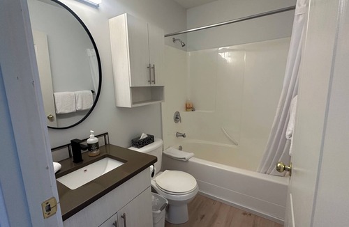 Fernie Hotel | Private Suite with Mountain Views & Living Area