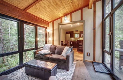 Port Renfrew Cabin | Private treed setting - no pets - garden view