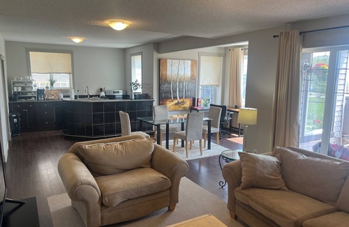 Southeast Calgary House | Private Walkout Suite with a View