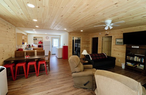 Cherryfield Cabin | Quiet cozy 2-bedroom cabin completely private and peaceful.