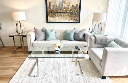 Toronto Entertainment District Condo | Roger’s Center- Downtown large two bedroom + den facing waterfront by CN Tower,