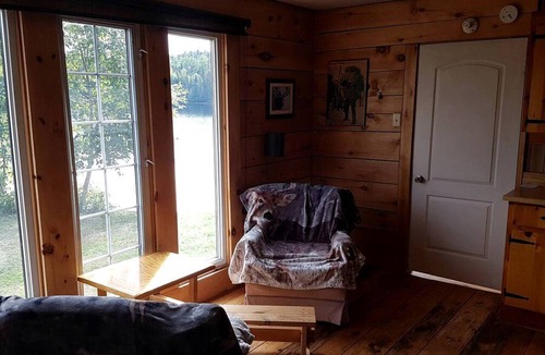 Benny Cabin | Rustic Cabin Rental on Onaping Lake Perfect for a Romantic Getaway in Ontario