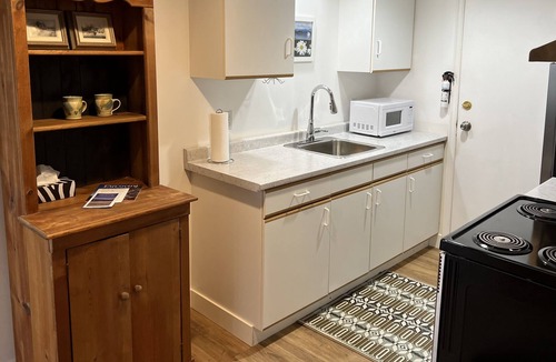 Quadra Island Apartment | Scenic ocean and mountain views from your living room.