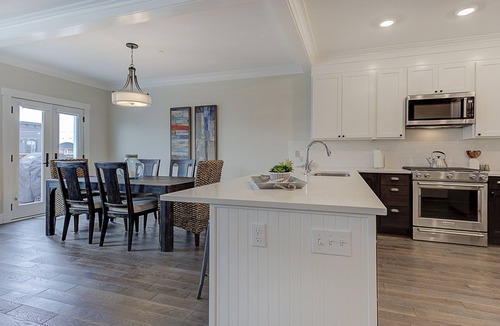 Seabrook House | Seabrook Above Market | Ocean Glimpse, Downtown | 3BR, Dog Friendly, Stairs Only