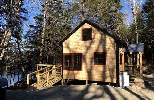 Machias Cabin | Secluded, Dog-Friendly Lakefront Cabin on Pristine Lake, Maine, for Wonderfully Romantic Getaways to Nature