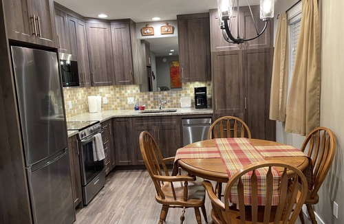 Regional District of Nanaimo Apartment | See the Sea! A beautiful, fully furnished, one bedroom, semi-oceanfront, suite!