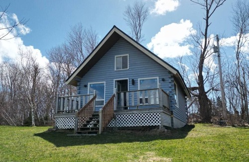 Commercial Cross Cottage | Serene Cove Retreat Blue Cottage-overseeing beautiful Montague River and and peaceful harbor