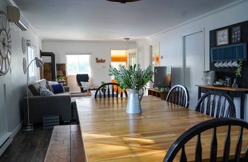 Front of Yonge Cottage | Serene Lakefront Retreat with Hot Tub