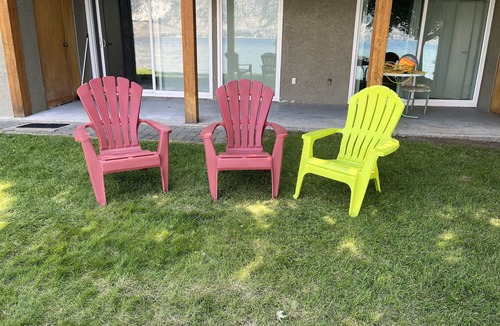 Okanagan-Similkameen House | Skaha Lakefront home, Large covered deck,