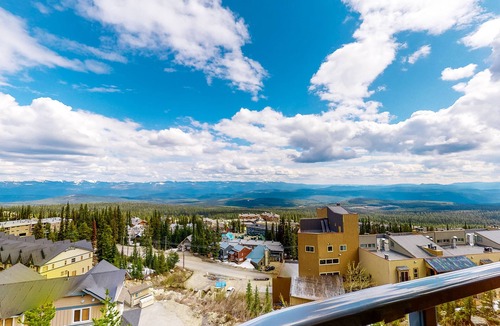 Big White Ski Resort Condo | Ski-in/out condo with private hot tub, majestic mountain views, & fireplace