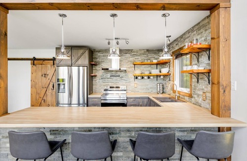 Mauricie Ski Chalet | Spa, Pool table & River | Hauteur du Saint-Maurice