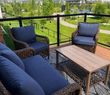 Airdrie House | Spacious 4BR Home with Pond Views
